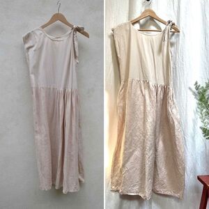 Elsa Esturgie Clematite Dress In Blush Size Medium